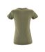 SOLS - T-shirt REGENT - Femme (Kaki chiné) - UTPC2921