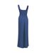 Womens/ladies Cove Full Length Sleeveless Casual Jumpsuit Coastal Blue Trespass-2
