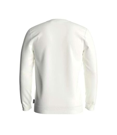 Sweat blanc/bleu homme kaporal nax