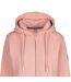 Veste à capuche erie femme rose coquillage Trespass