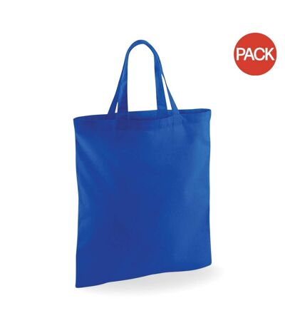 Lot de 2  Sac de courses taille unique bleu roi vif Westford Mill