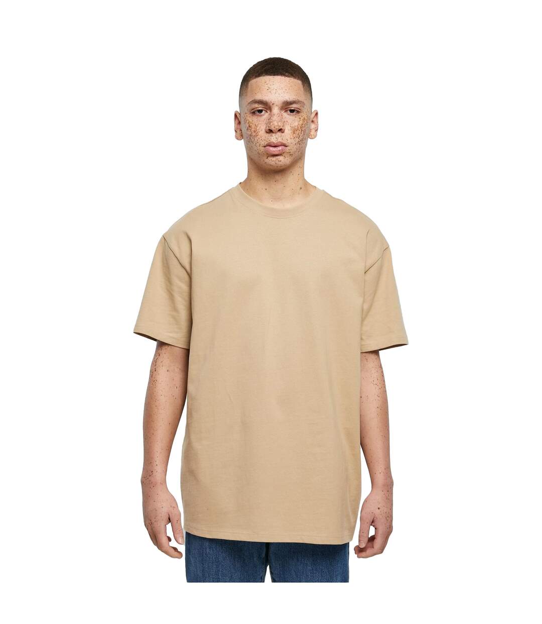 T-shirt adulte beige Build Your Brand