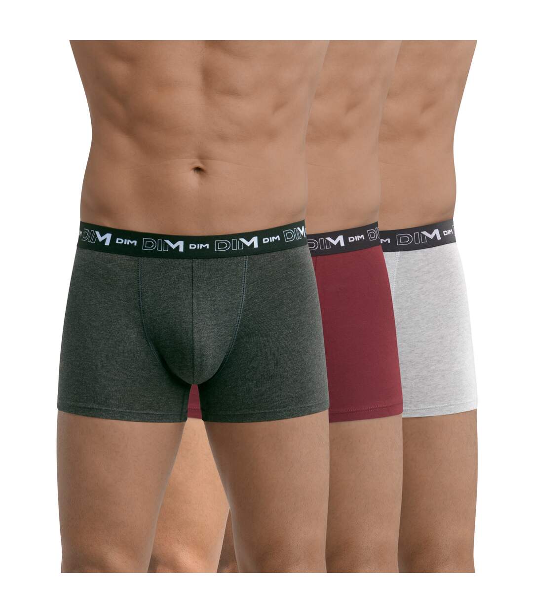 Lot de 3 Boxers Coton Stretch-1