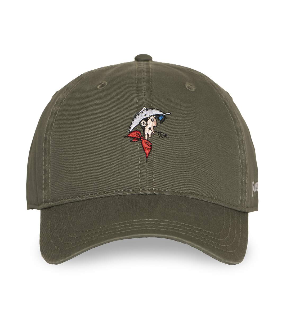 Casquette Dad Cap avec broderie Lucky Luke Head lucky Capslab-2