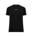Mens Crew Neck Regular T-shirt Black Ben-1