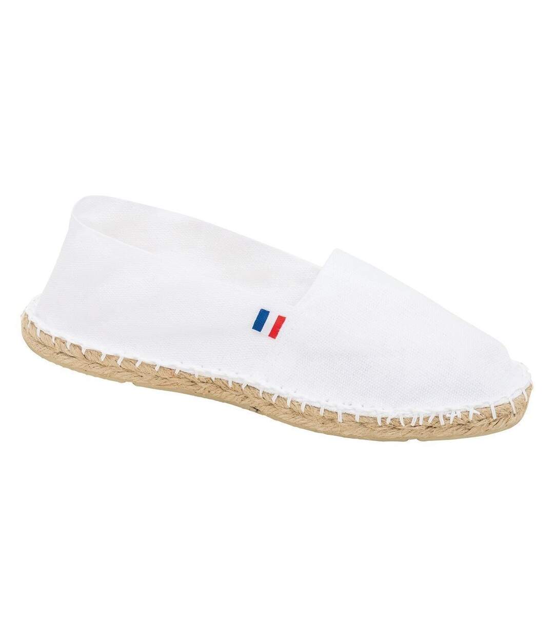 Espadrilles - Unisexe - Fabrication française - K840 - blanc-1