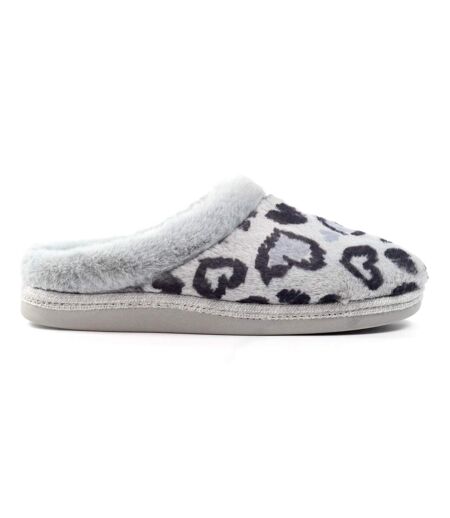Chaussons Mules Frutti Femme Gris Lunar
