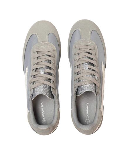 Baskets Motif/style Rétro Homme Gris Donnay