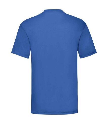 Mens valueweight t-shirt royal blue Fruit of the Loom