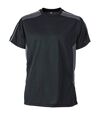 T-shirt artisan anti-bactérien anti-statique - JN827 - noir