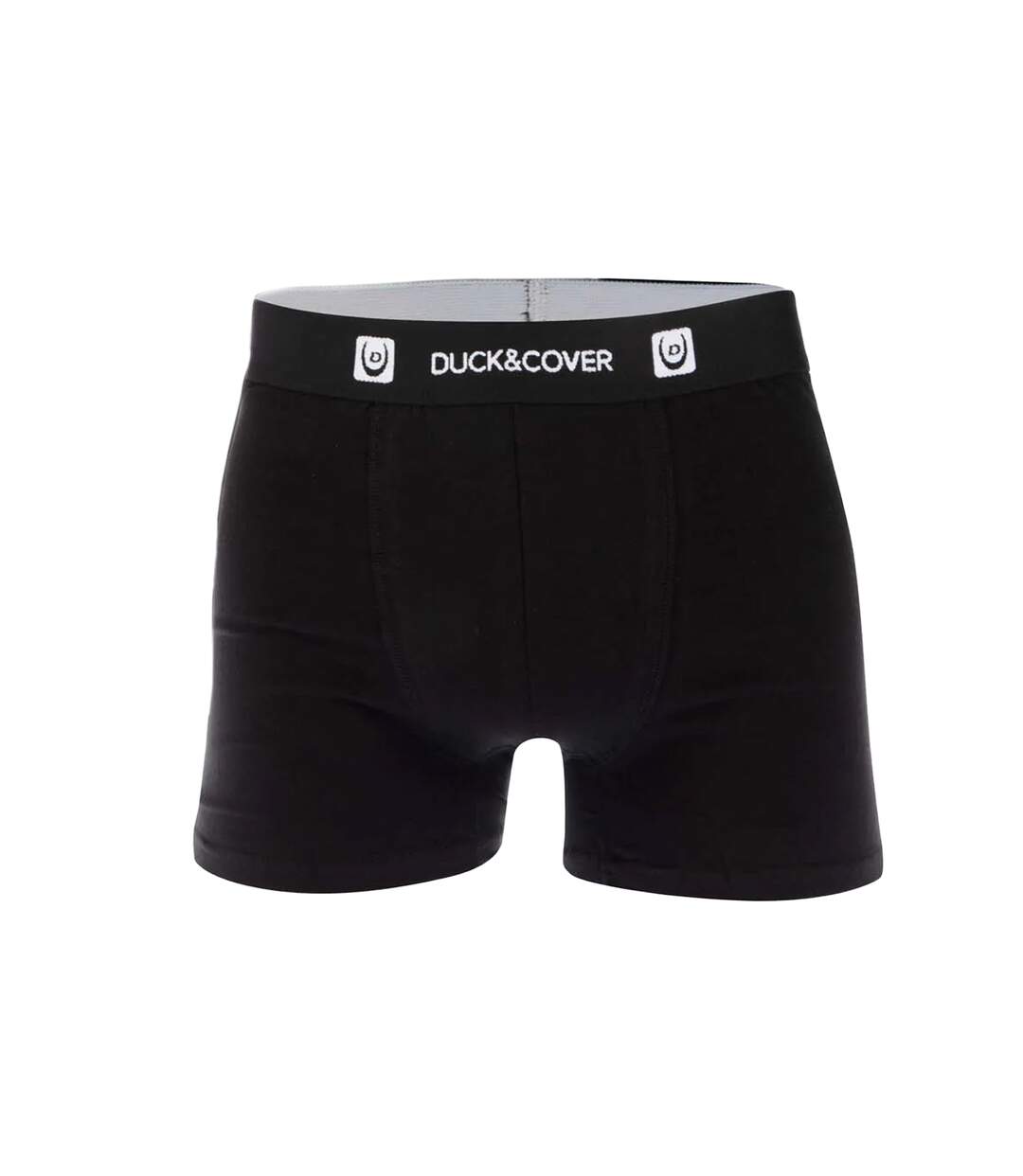 Pack of 3  Mens villani boxer shorts  black Duck and Cover-2