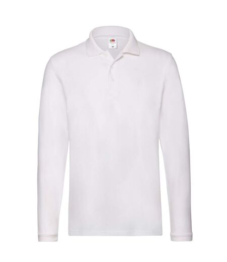 Polo homme blanc Fruit of the Loom