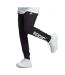 Jogging noir/blanc homme adidas lin - s-2