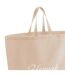 Hannah Cotton Canvas Tote Bag One Size Peach Westford Mill-3