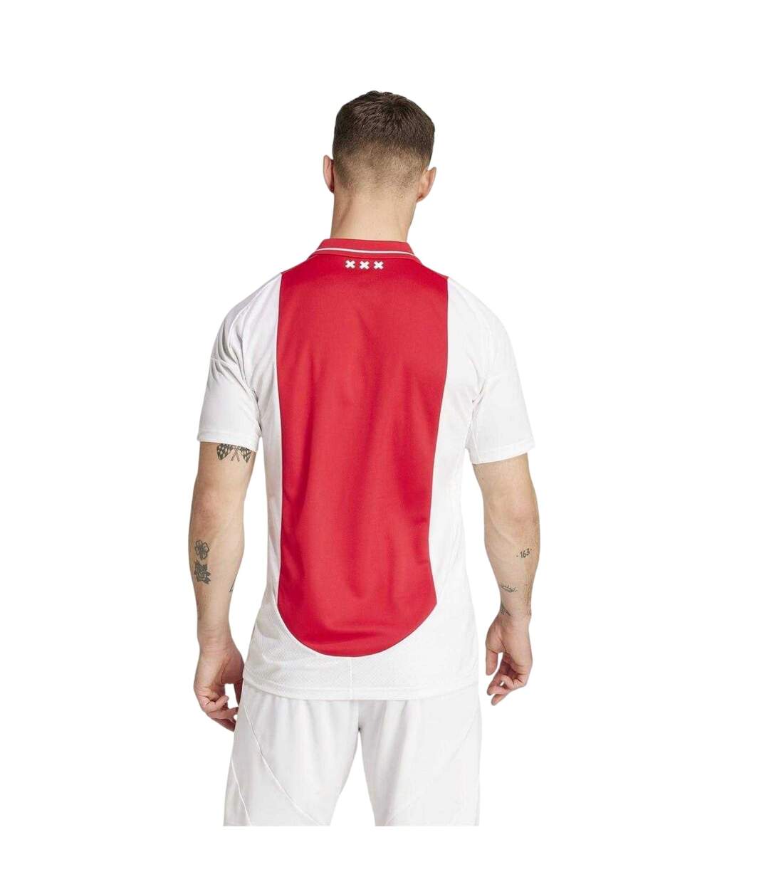 Maillot Domicile Motif/style Ajax Amsterdam Homme Blanc Adidas-4