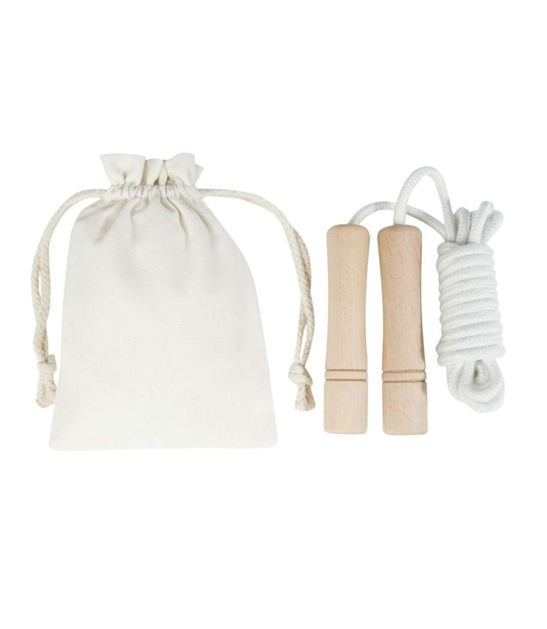 Avenue Denise Wooden Skipping Rope (Off White/Beige) (One Size) - UTPF3908-1