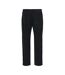 Pantalon fluide velours noir homme only & sons fade-2