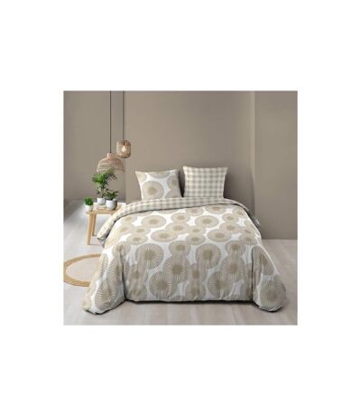Parure de Lit 3 Pièces Nebulla 240x220cm Beige