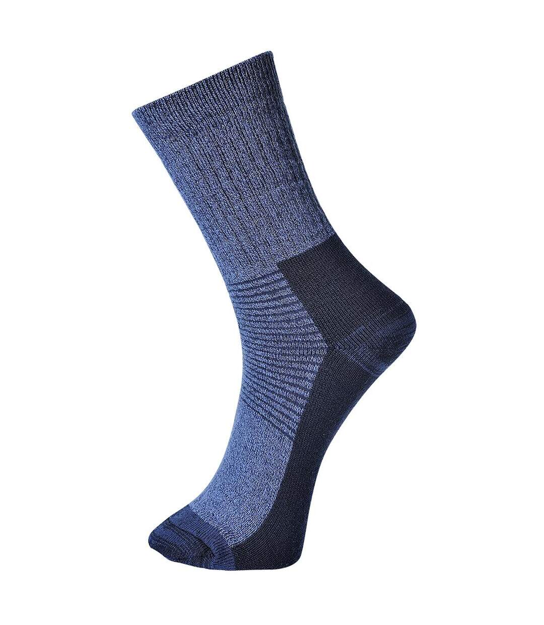 Unisex adult thermal socks blue Portwest-1