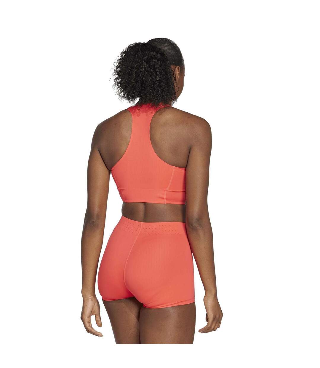 Débardeur Sans Manches Motif/style 3 Rayures Adizero Femme Jaune Pâle Adidas-3