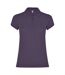 Polo star femme lilas Roly