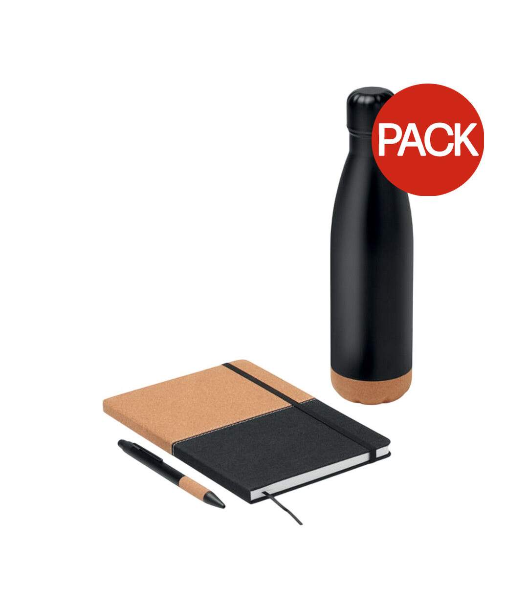Pack Of 3  Cadeau Gift Set  One Size Black Brown MidOcean-1
