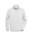 Sweat Workwear Homme Blanc James And Nicholson-1