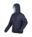 Womens/ladies Marizion Hooded Padded Jacket Navy Sea Haze Regatta-4