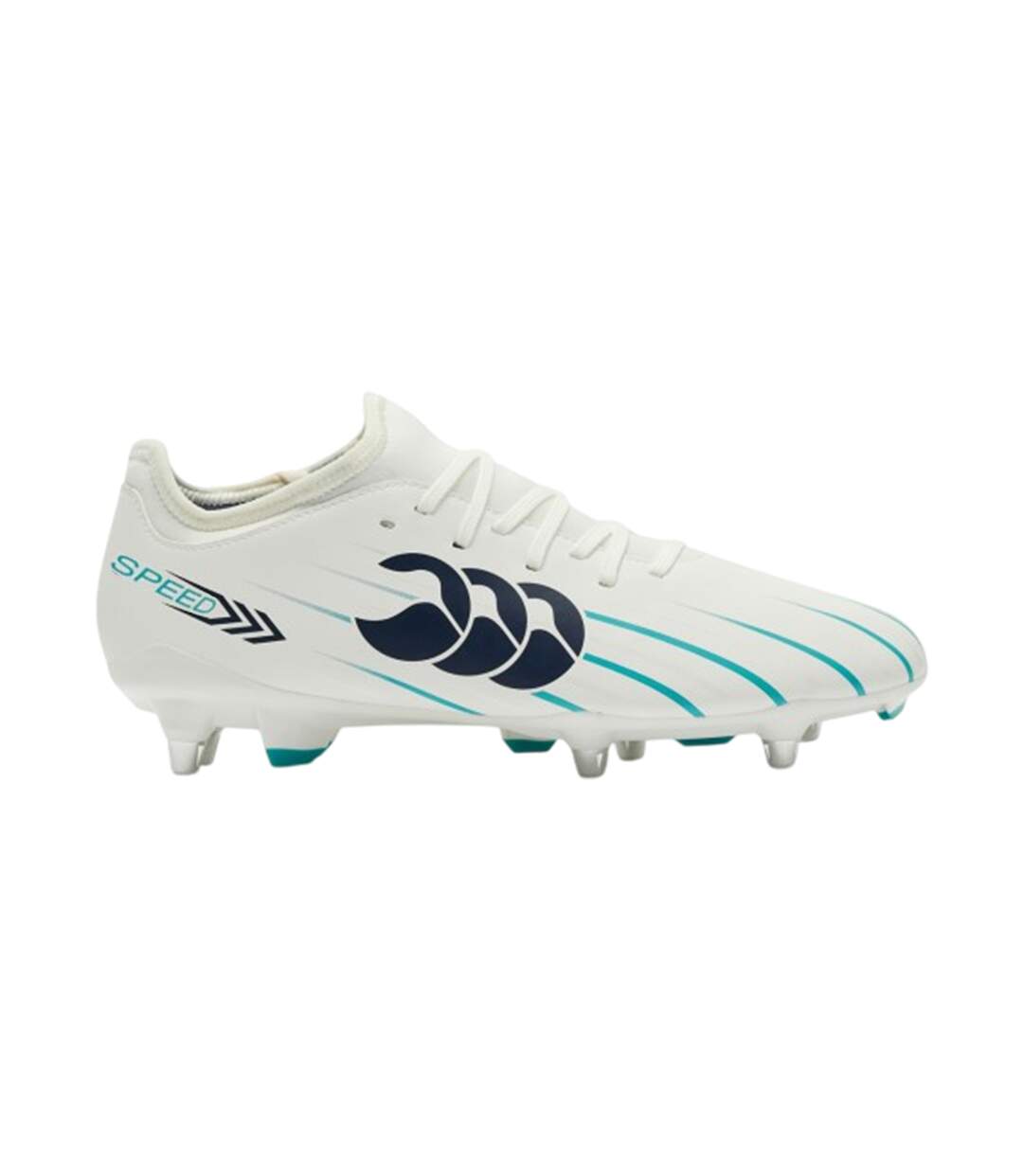 Chaussures De Rugby Pour Terrain Souple Speed Falcon 2.0 Team Homme Blanc Canterbury-1