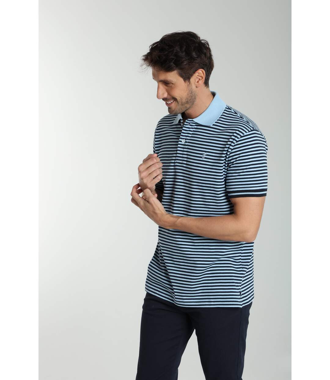 Polo manches courtes en coton PAWL-5
