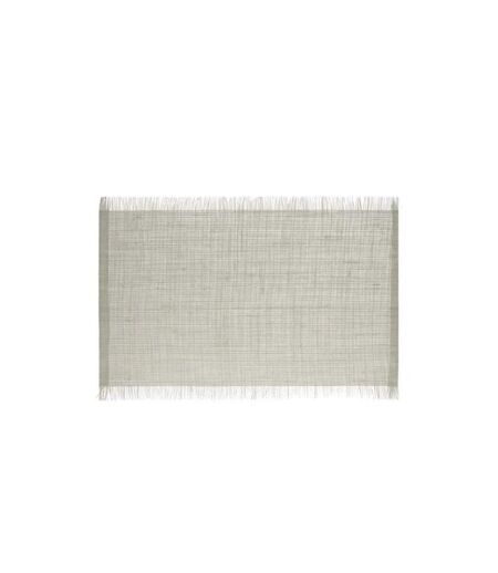 Set de Table en Jute Frange 30x45cm Gris