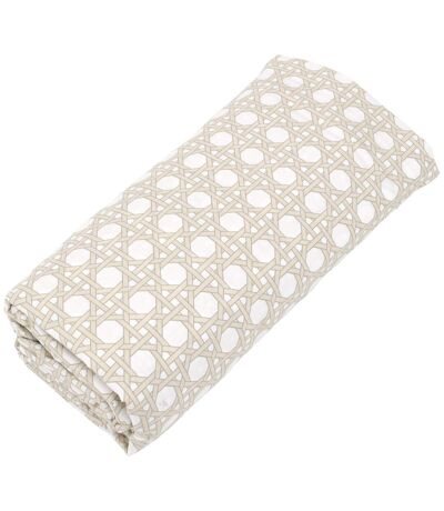 Drap housse satin VOYAGE Bonnet de 30 cm