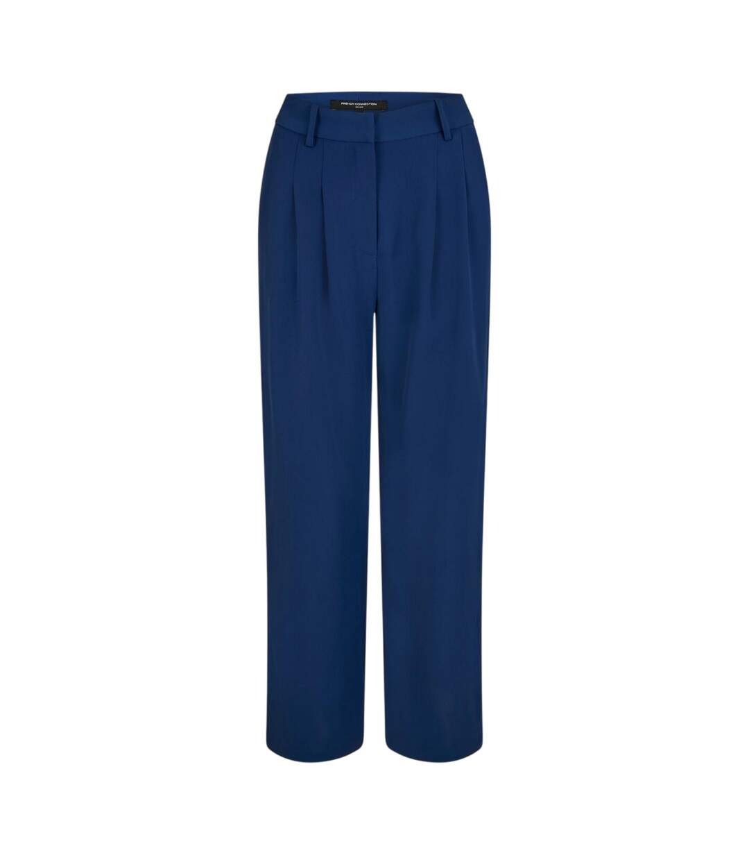 Pantalon De Costume Motif/style Plissé Harry Femme Bleu Nuit French Connection-1