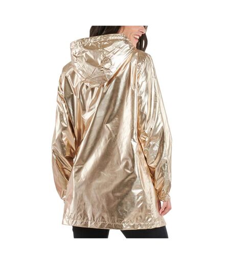 Veste coupe vent doré femme vero moda anne gold - m