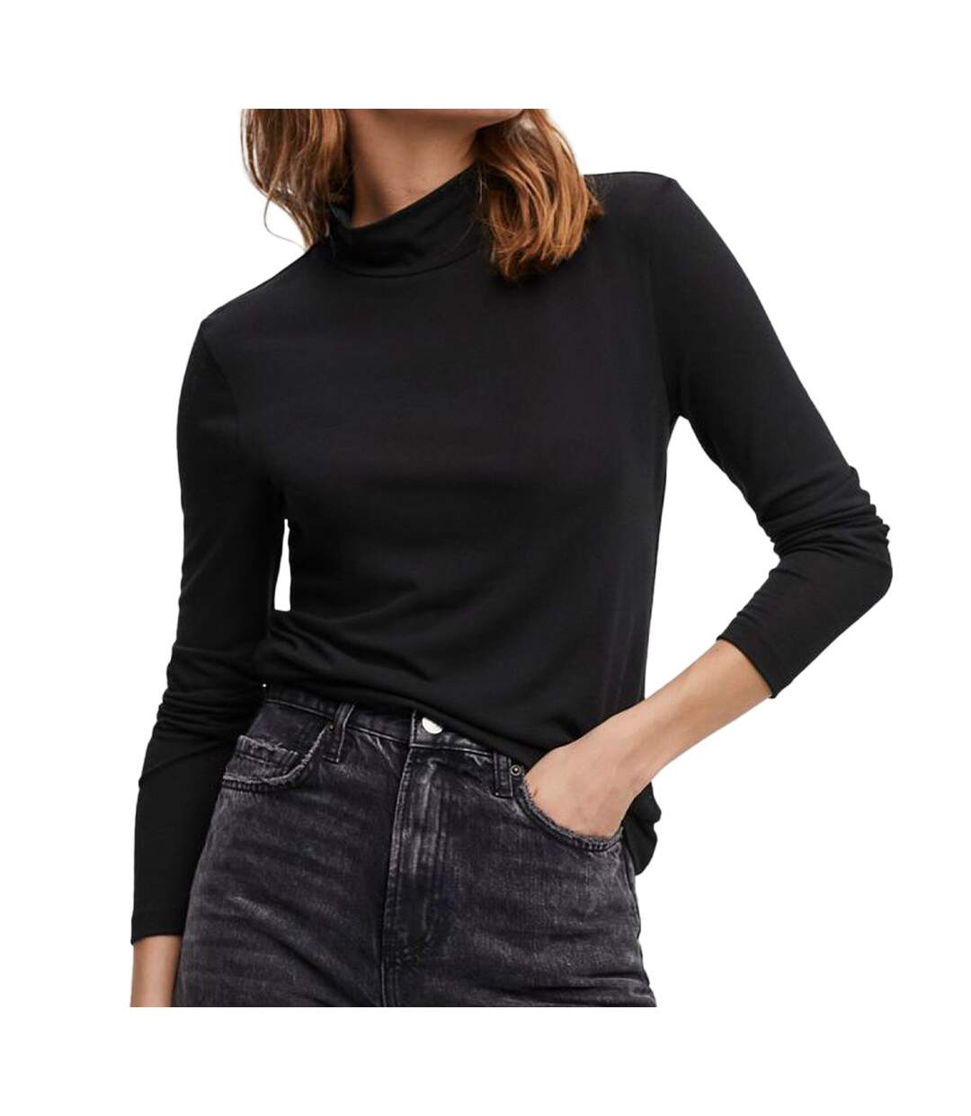 Top Noir Femme Vero Moda Carla - M-1