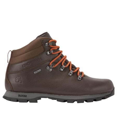 Mens Trek Newhide Walking Boots Mocha Craghoppers