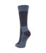 Mountain Warehouse Womens/Ladies Explorer Thermal Boot Socks (Black/Gray) - UTMW500