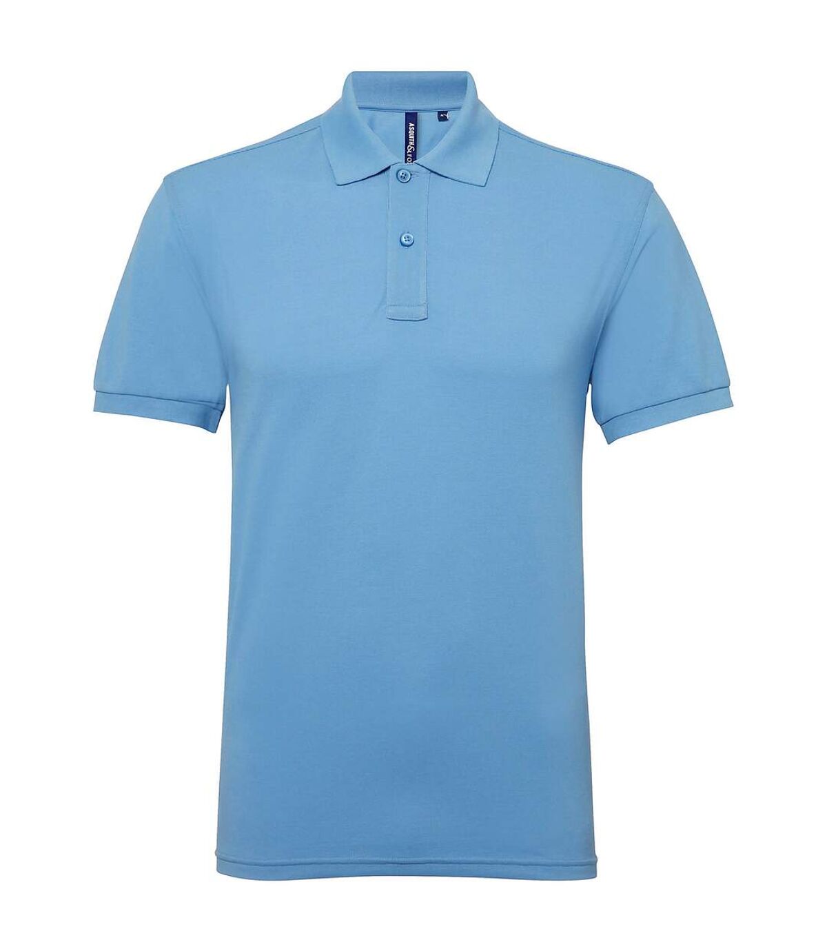 Asquith & Fox Mens Short Sleeve Performance Blend Polo Shirt (Cornflower) - UTRW5350