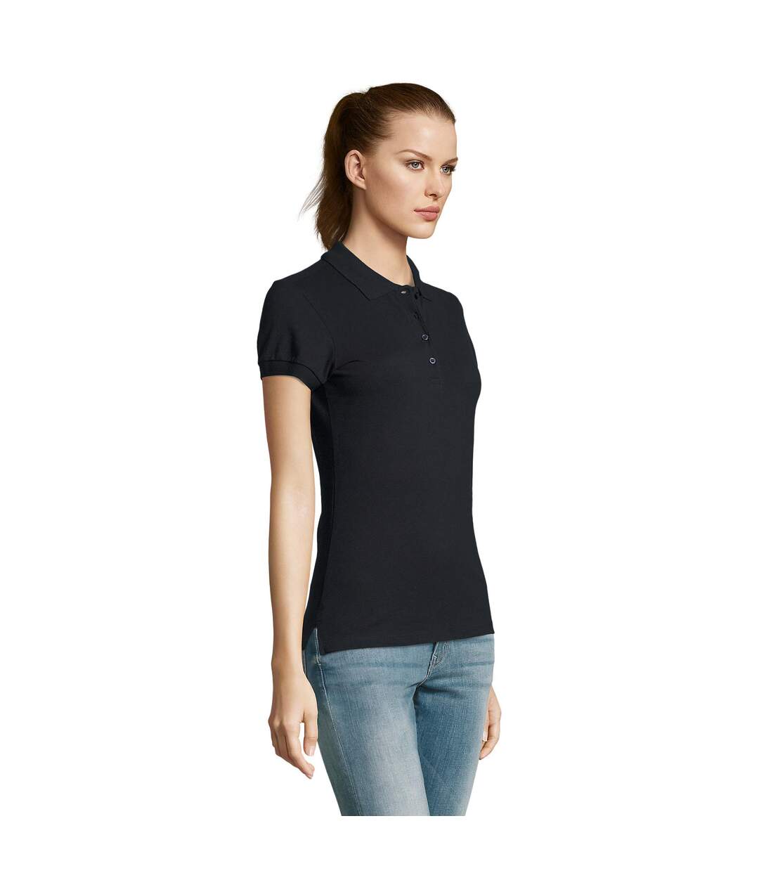 Polo Passion Femme Bleu Marine SOLS-1
