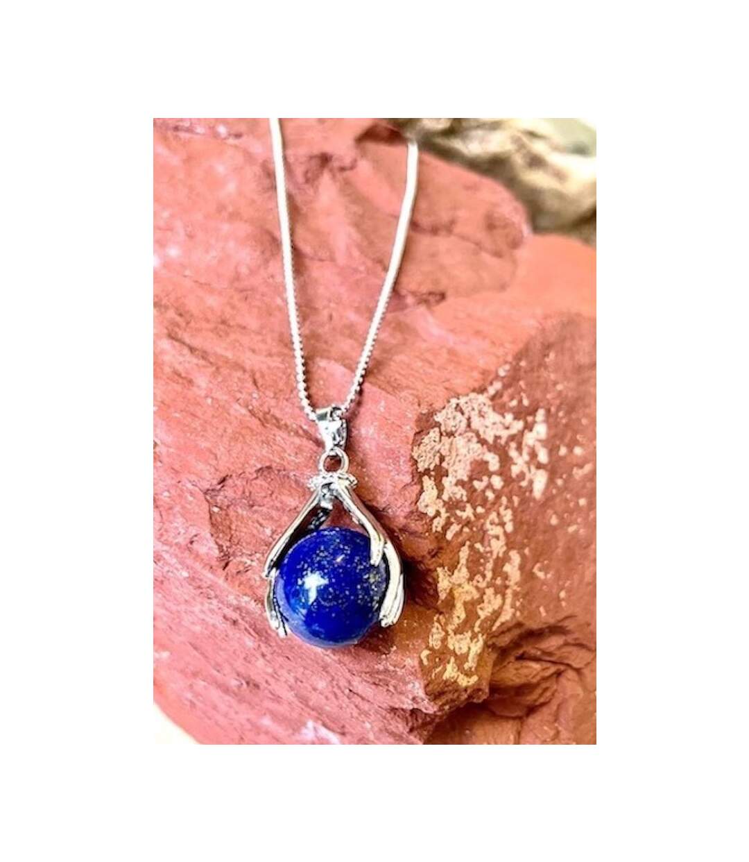 Collier de vitalité en Lapis Lazuli