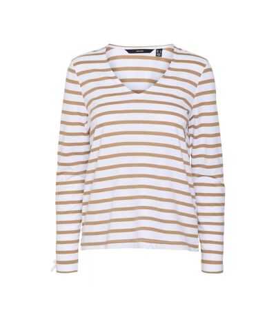 Pulls Blanc femme Vero Moda Elo - L