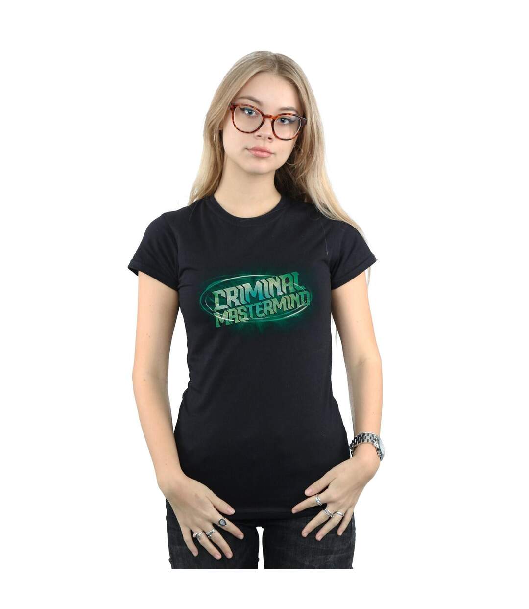 Disney Femme/Les femmes Artemis Fowl Criminal Mastermind - T-shirt en coton (Noir) - UTBI8591-2
