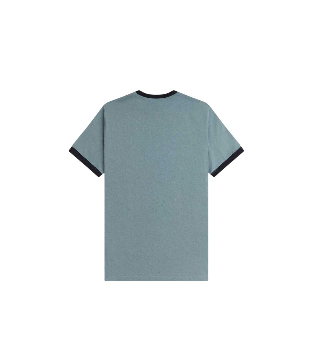 Mens Embroidered Logo Cotton T-shirt Blue Fred Perry-2