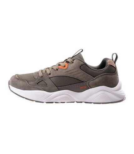 Baskets onavy homme kaki / kaki foncé / orange Iguana