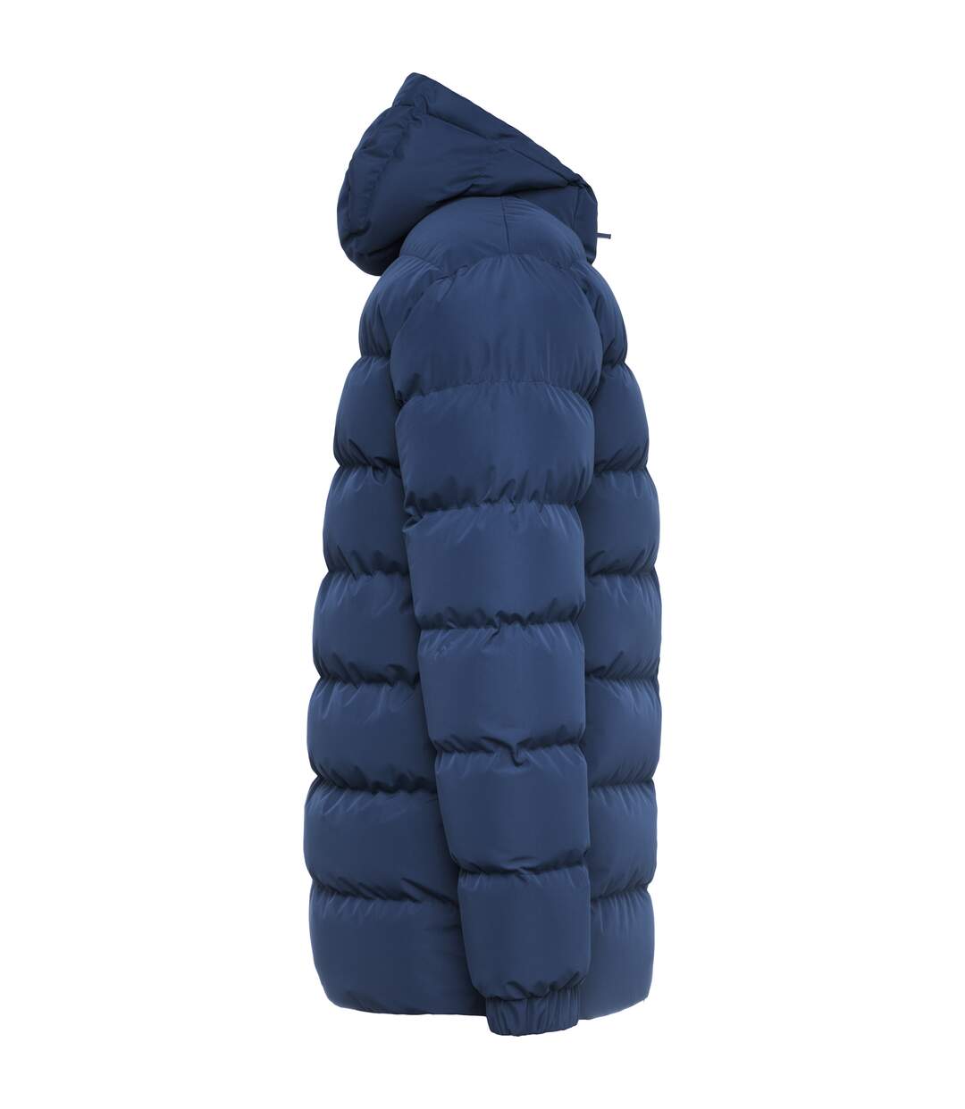 Mens Nepal Padded Parka Navy Blue Roly-3