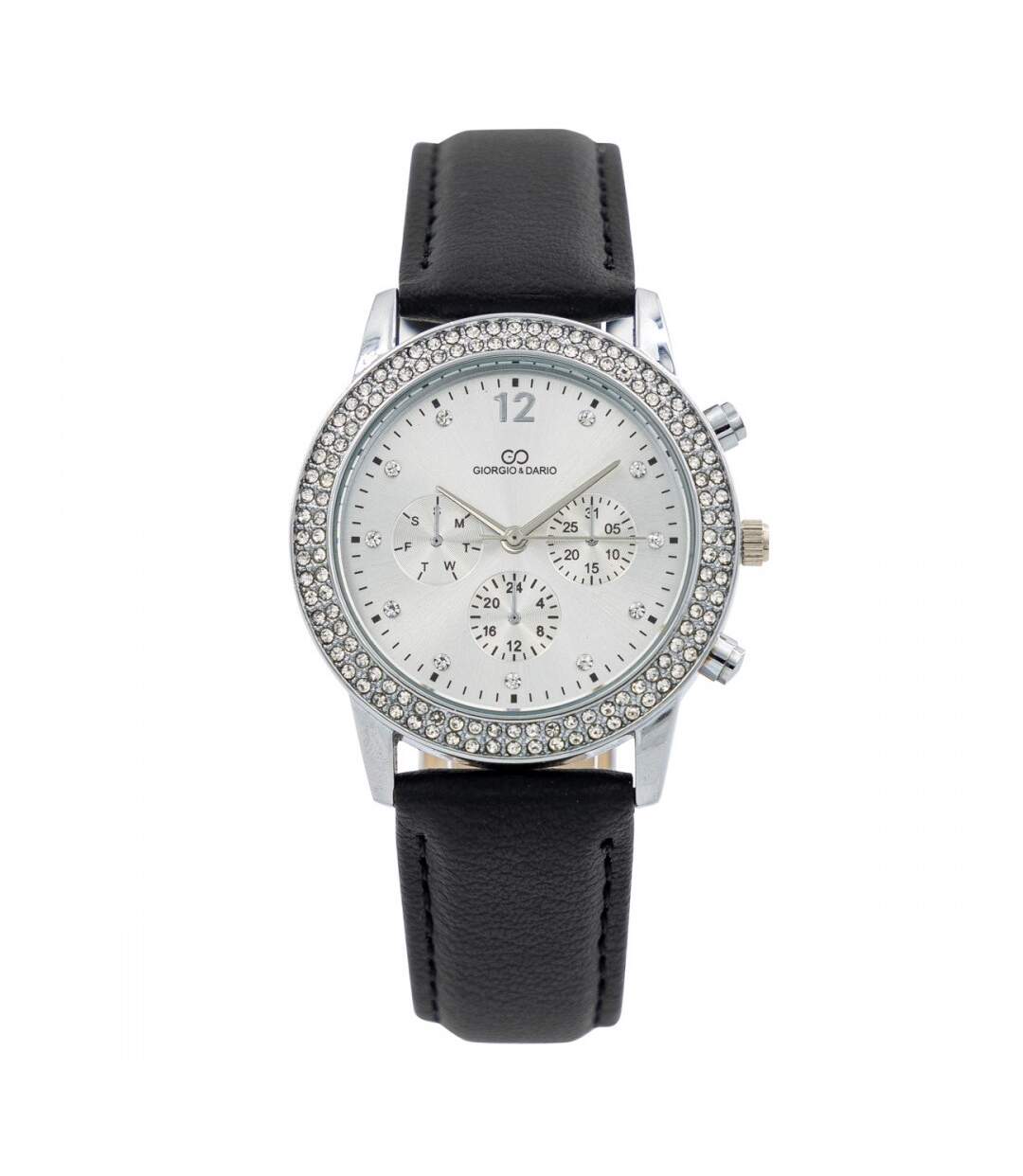 Coffret Montre Femme Noir GIORGIO