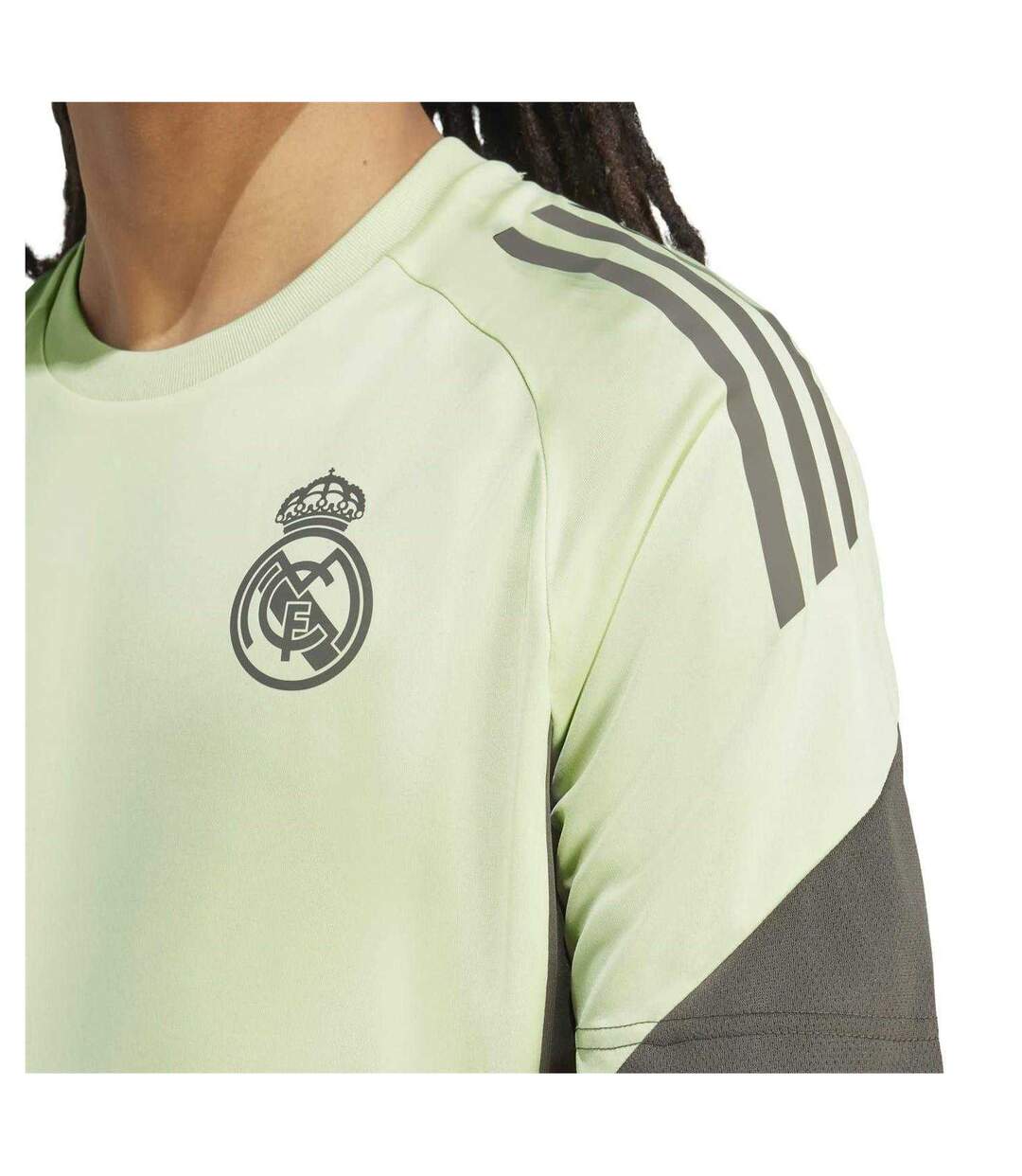 Unisex Adult Tiro 25 Competition Real Madrid Cf Training Jersey Green Adidas-4