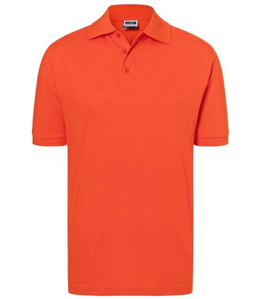 Polo manches courtes - Homme - JN070C - rouge grenadine-2