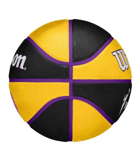 Ballon De Basket Motif/style Los Angeles Sparks Nba Team Tribute Taille 6 Jaune Noir Wilson