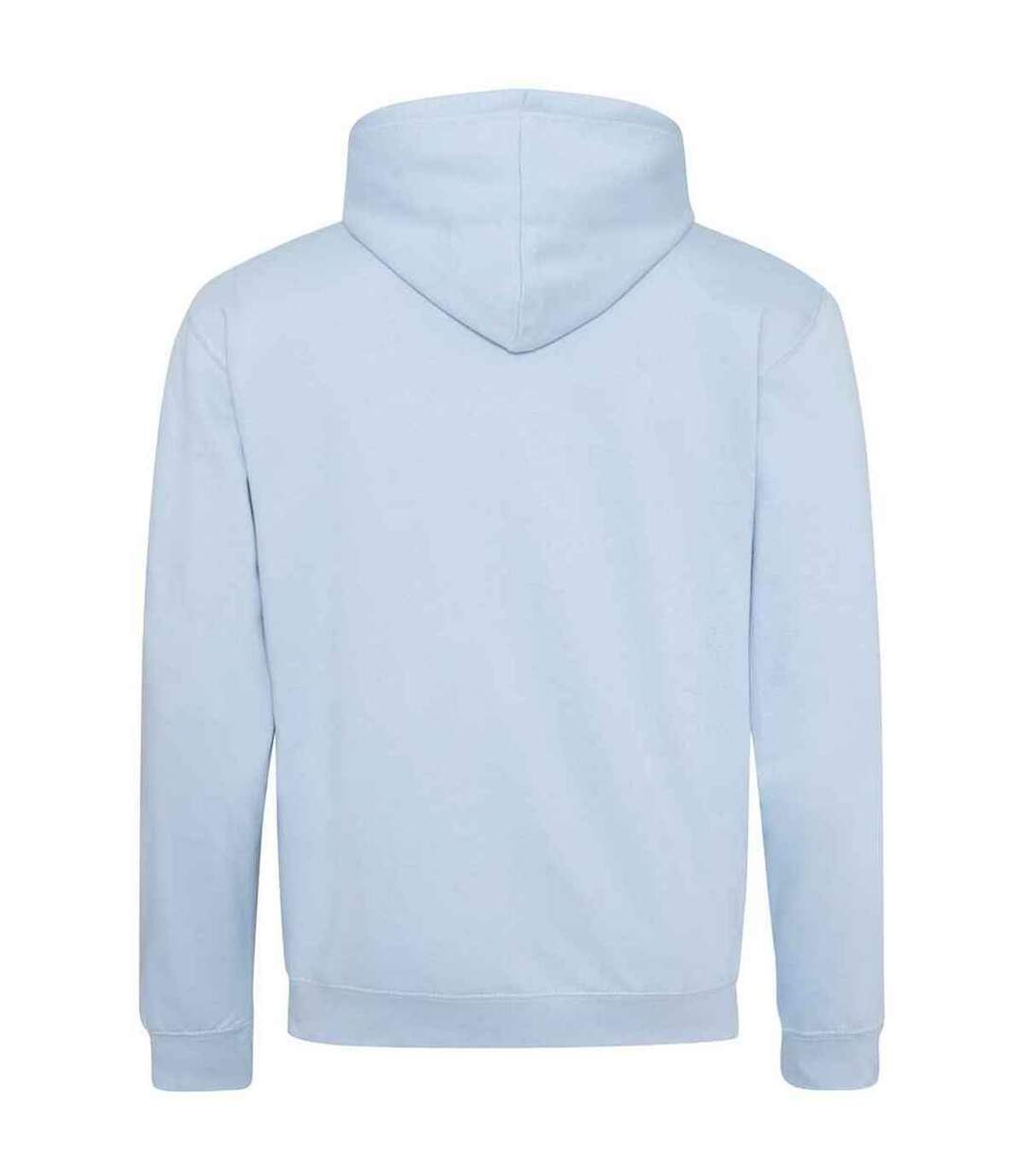 Sweat à capuche varsity femme bleu ciel / blanc Awdis-2